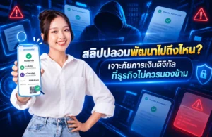 สลิปปลอมพัฒนาไปถึงไหน? เจาะภัยการเงินดิจิทัลที่ธุรกิจไม่ควรมองข้าม