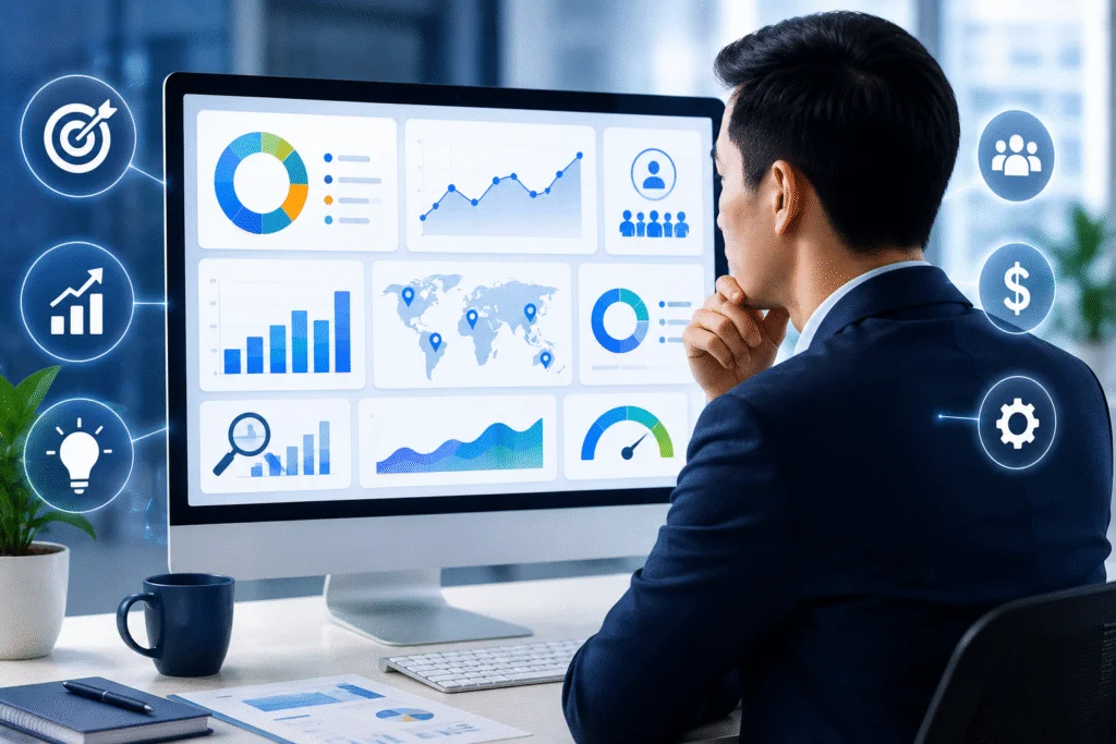 Dashboard เป็นส่วนสำคัญของ Business Intelligence