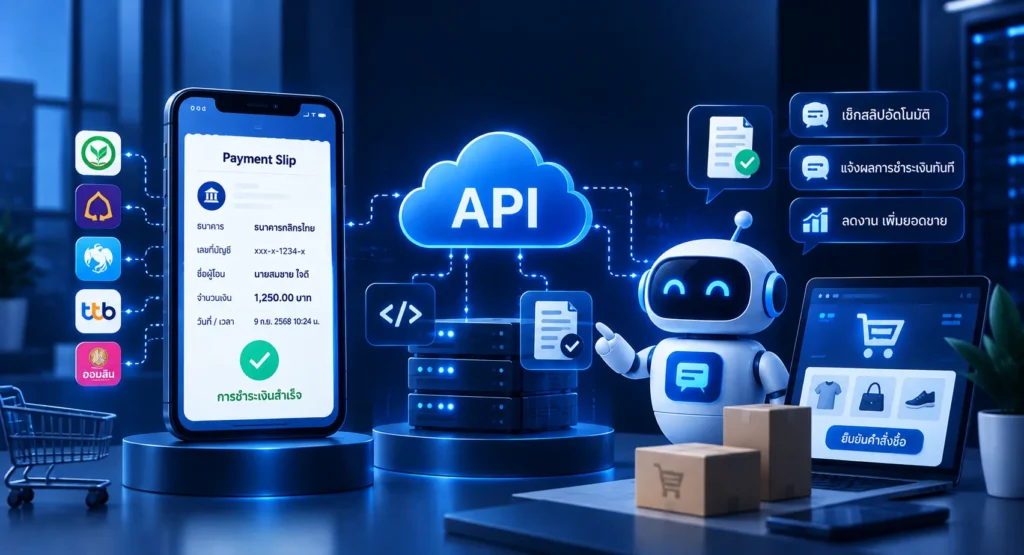 สรุป ระบบตรวจสลิปทำเอง vs API แบบไหนคุ้มกว่า?
